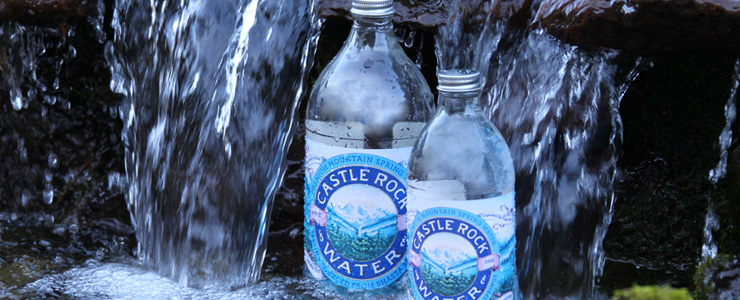 マウントシャスタの水「キャッスルロックウォーター」